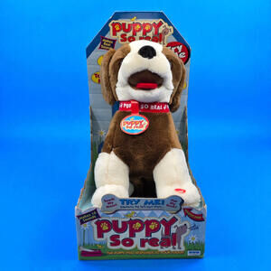 IRWIN TOYS PUPPY SO REAL INTERACTIOVE DOG PLUSH RARE